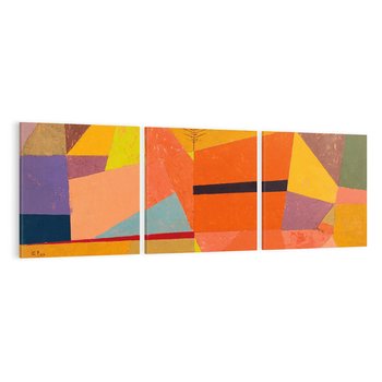 Obraz na płótnie 150x50 - Joyful Mountain Landscape 1929, Paul Klee - Reprodukcja - reprodukcja, obraz na płótnie