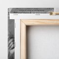 Obraz na płótnie 60x60 - Nowe Wiadomości - retro zdjęcie, czarno białe