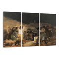 Obraz na płótnie 120x80 - "The Third of May" Francisco Goya - Reprodukcja - reprodukcja, obraz na płótnie