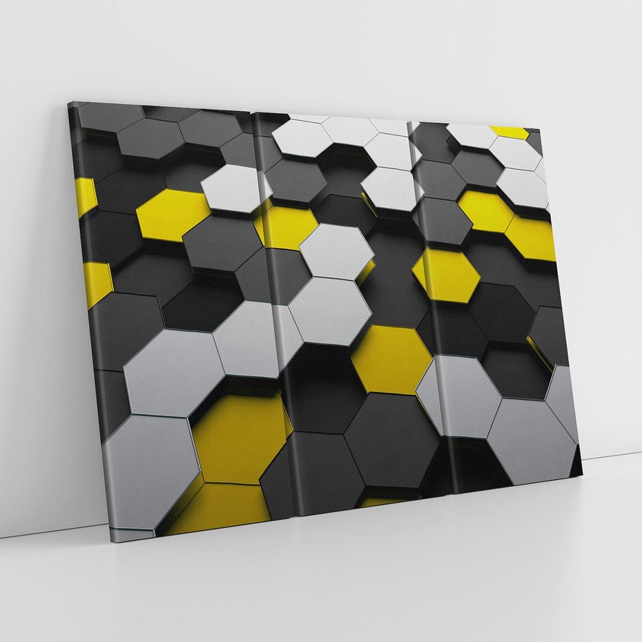 Obraz na płótnie 120x80 - Wymiar abstrakcji - 3D, abstrakcja