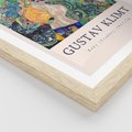 Plakat w ramie 40x50 - Sztuka z Reprodukcją G. Klimta - Gustav Klimt, reprodukcja - rama drewno