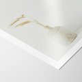 Plakat bez ramy 21x30 - Sztuka Prostoty - minimalistyczny wazon, źdźbła traw
