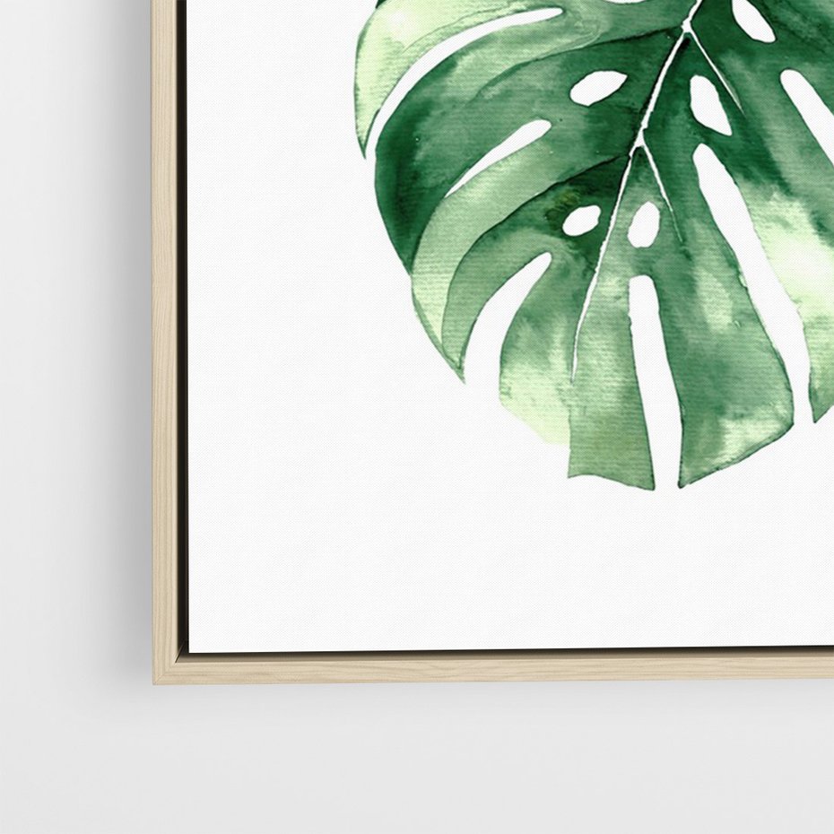 Obraz w ramie 80x120 - Przyjemność Złotej Natury - złote, liście - rama drewno