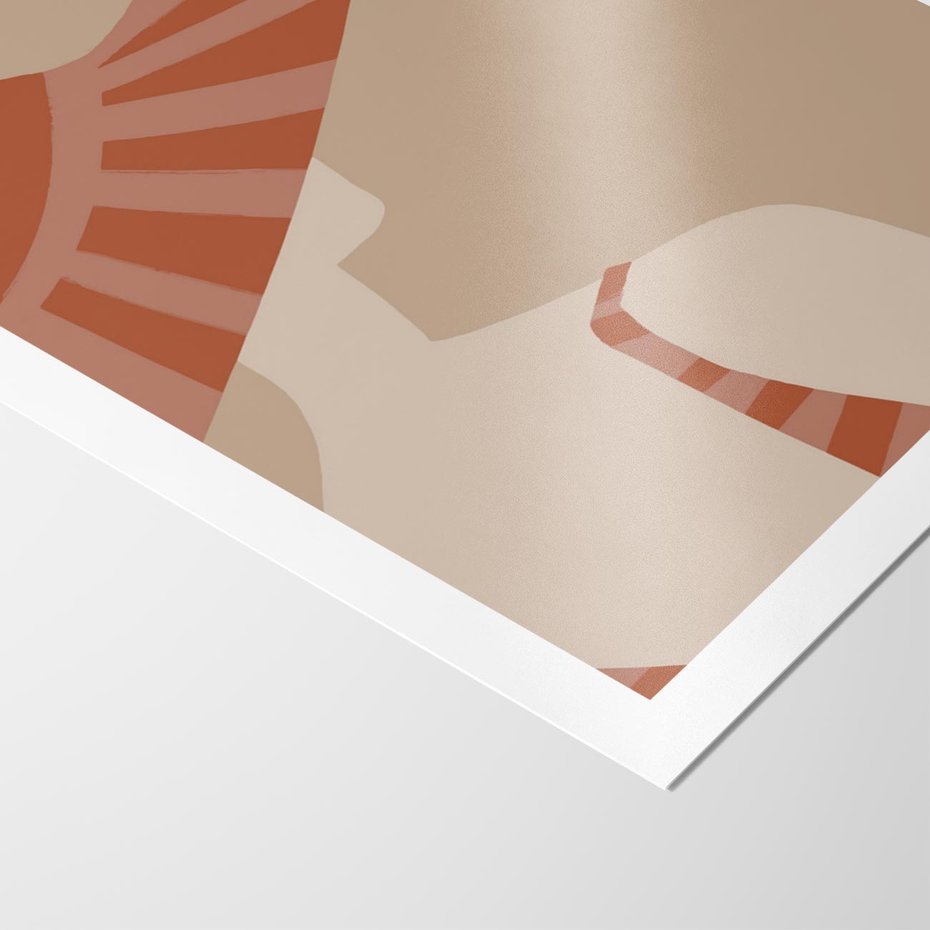 Plakat bez ramy 30x40 - Kobiecy Portret - plakat retro, kobieta w kapeluszu