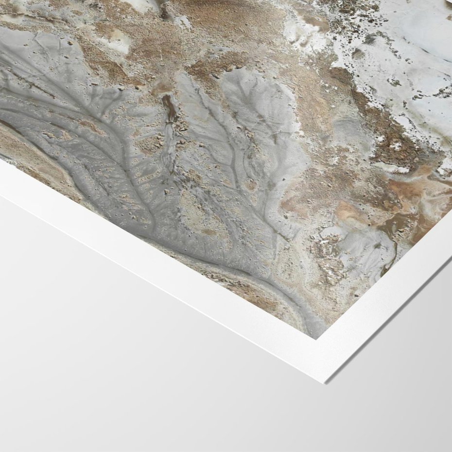 Plakat bez ramy 21x30 - Spokój w Beżu - zdjęcie, naturalna tekstura