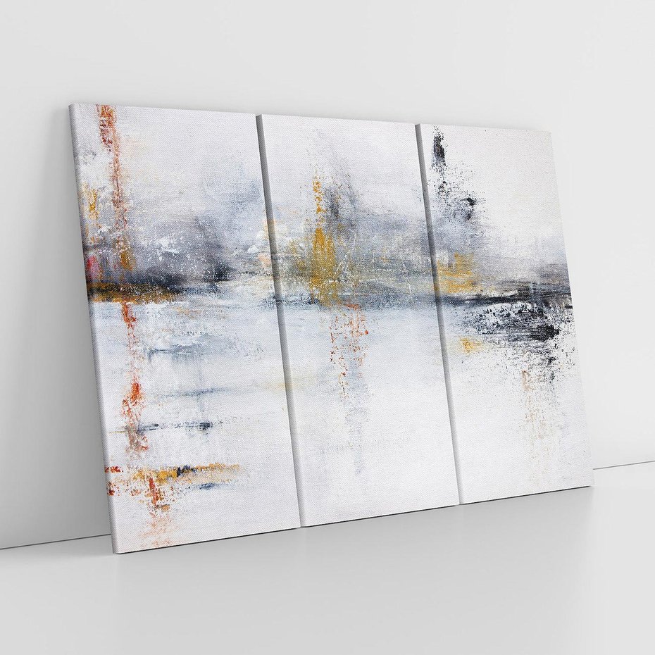 Obraz na płótnie 120x80 - Kontrastujące Chaosy - abstrakcja, kontrast