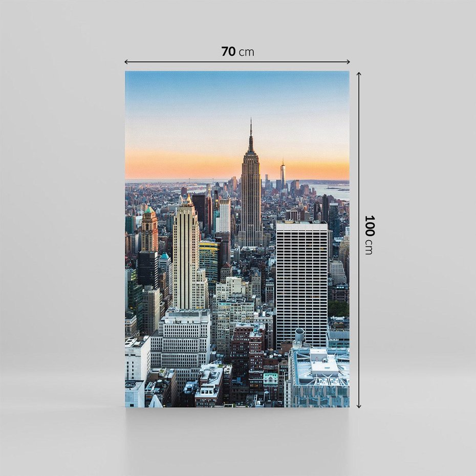 Obraz na płótnie 70x100 - Pulsujący Nowy Jork - New York, miasto