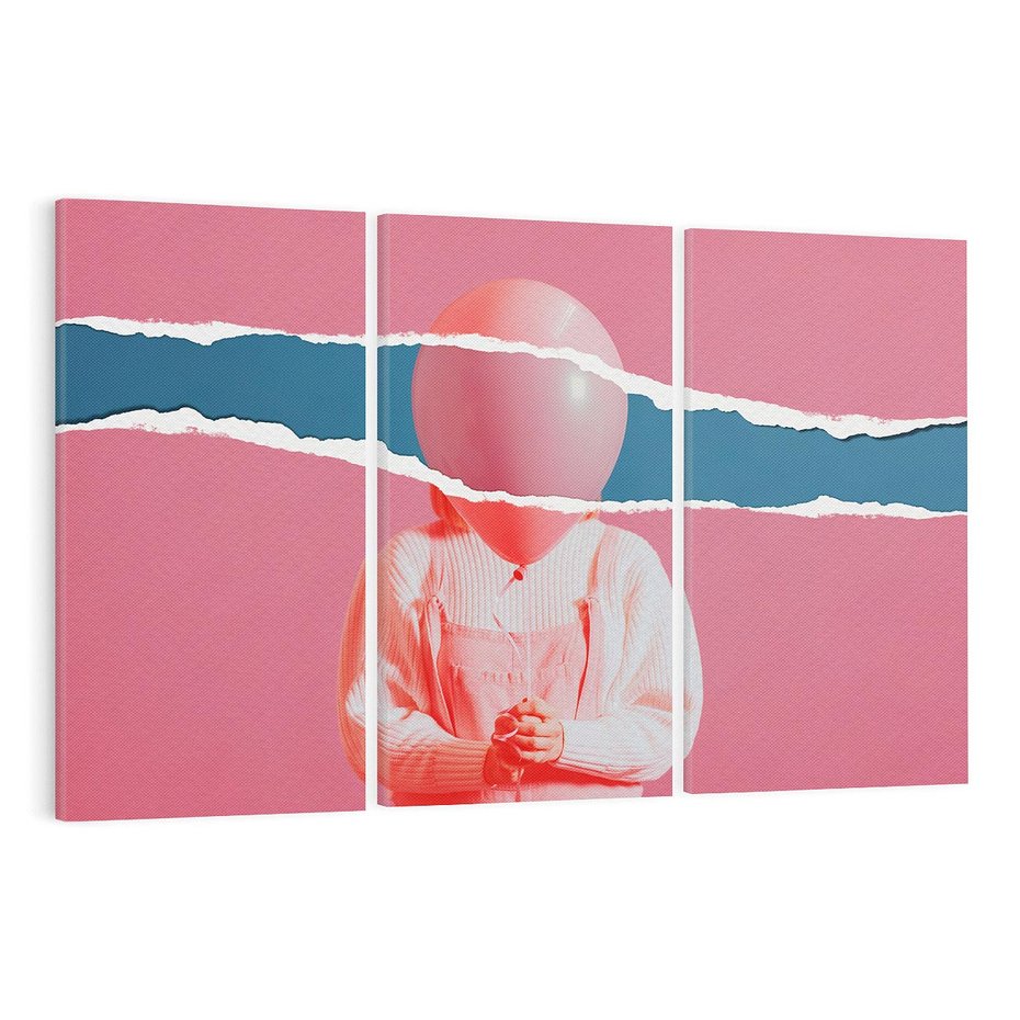 Obraz na płótnie 120x80 - Kolaż Wyobraźni - kolaż zdjęć, styl retro