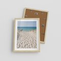 Plakat w ramie 30x40 - Harmonia plażowego morza - plaża, morze - rama drewno