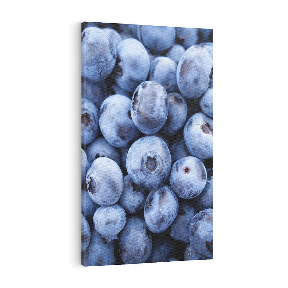 Obraz na płótnie 50x70 - Borówki Leśna Harmonia - borówki, owoce