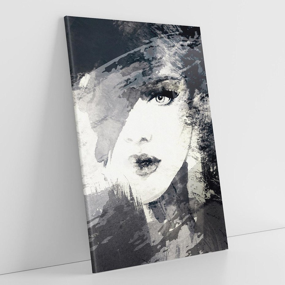 Obraz na płótnie 80x120 - Abstrakcyjna wizja kobiety - abstrakcja, kobieta