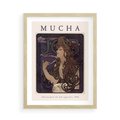 Plakat w ramie 50x70 - Reprodukcja A.Mucha - Mucha, plakat z reprodukcją - rama drewno