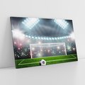 Obraz na płótnie 120x80 - Strzał do bramki - piłka, nożna