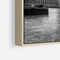 Obraz w ramie 70x50 - Pejzaż kruchości i siły - Londyn, Tamiza - rama drewno