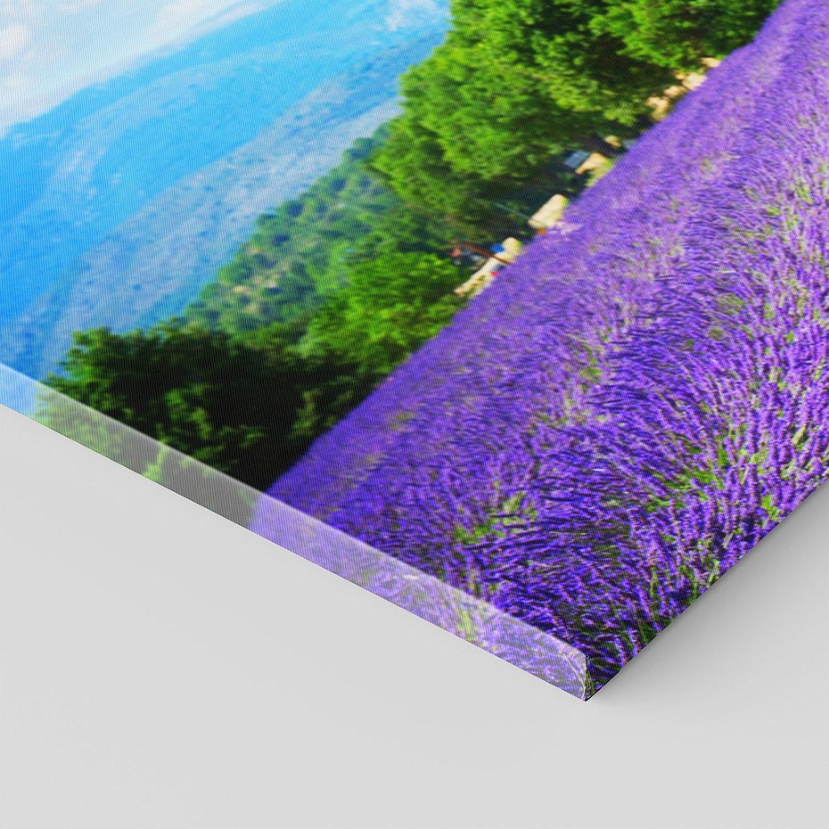 Obraz na płótnie 140x70 - Prowansalska Lawenda - lawenda, prowansja