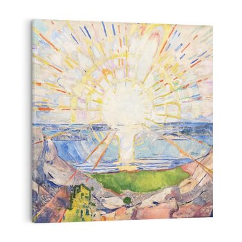 Obraz na płótnie 80x80 - "Solenintro" (1912-1913) Edvard Munch - Reprodukcja - reprodukcja, obraz na płótnie