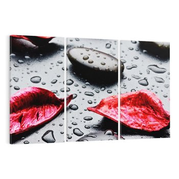 Obraz na płótnie 120x80 - Spa wśród Natury - spa, kamienie