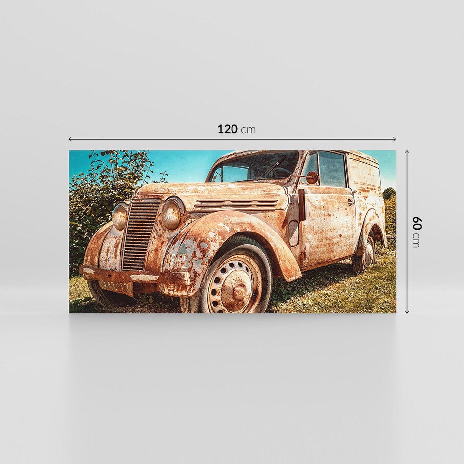 Obraz na płótnie 120x60 - Retro Samochód - retro, samochód