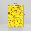 Obraz na płótnie 50x70 - Banany Owocowy Uśmiech - banany, owoce