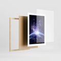Plakat w ramie 30x40 - Podróż w kosmiczną przestrzeń - kosmos, ziemia - rama drewno