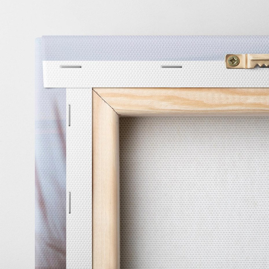 Obraz na płótnie 80x80 - Magiczna Aura - latarnia, mgła