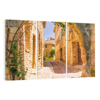 Obraz na płótnie 120x80 - Malownicza uliczka w perspektywie - uliczka, perspektywa