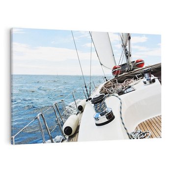 Obraz na płótnie 120x80 - Moc żaglowca na pełnym morzu - żaglowiec, jacht