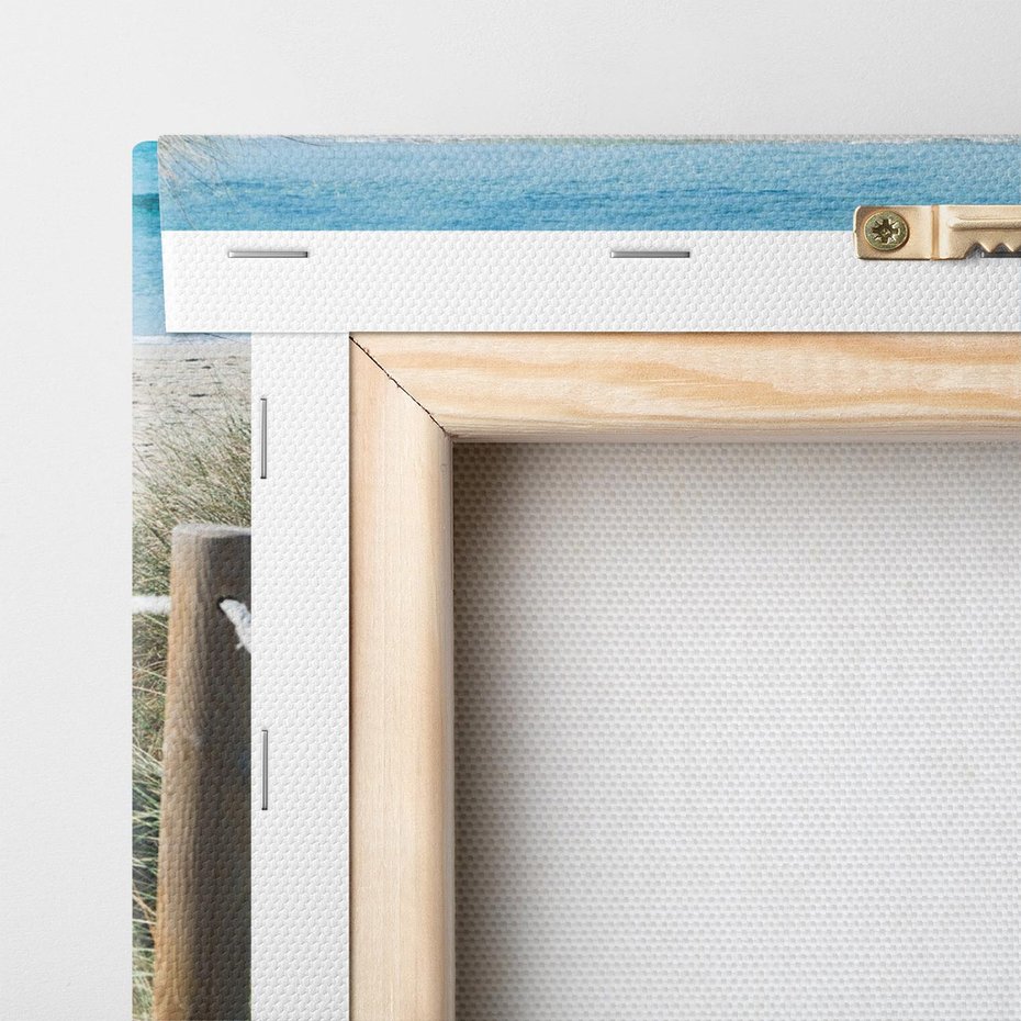 Obraz na płótnie 30x30 - Żywa Natura - plaża, morze