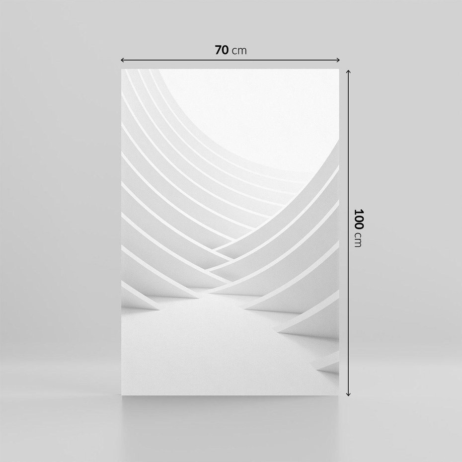 Obraz na płótnie 70x100 - Nowoczesna Ekspresja - abstrakcja, 3D