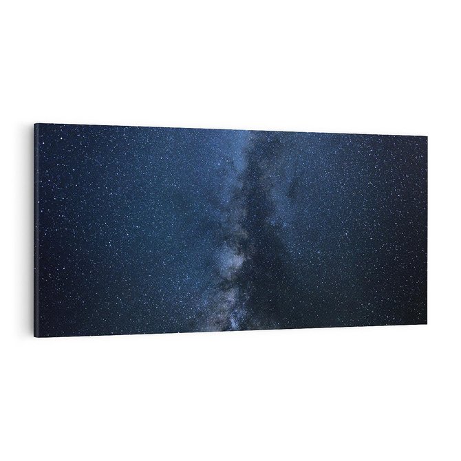 Obraz na płótnie 100x50 - Gwiazdy: magia nocnego nieba - gwiazdy, niebo