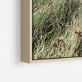 Obraz w ramie 50x70 - Harmonia Natury - widok z wydm, wydmy porośnięte trawami - rama drewno