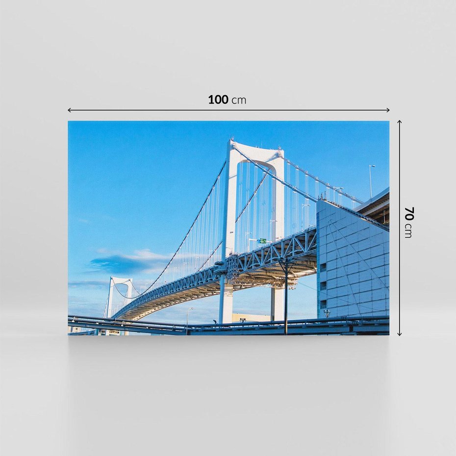 Obraz na płótnie 100x70 - Most niebo architektura - most, niebo