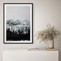 Plakat bez ramy 21x30 - Zimowe Uroki Gór - góry ośnieżone, krajobraz górski