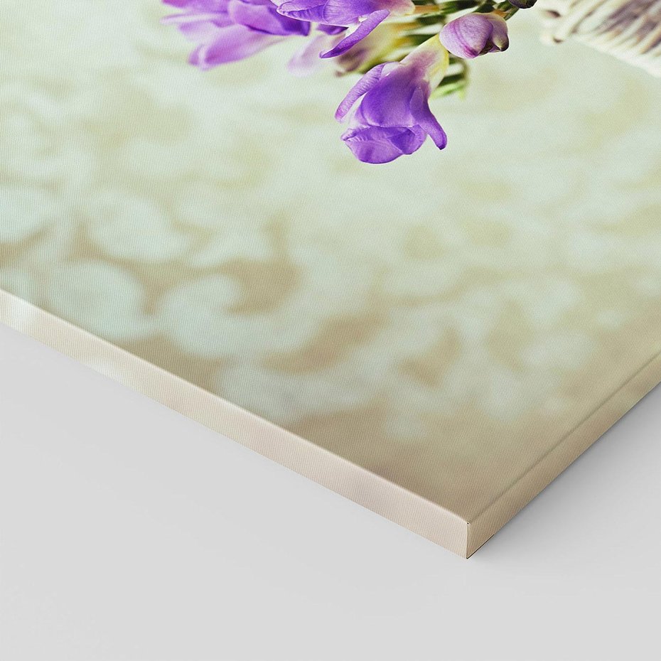 Obraz na płótnie 100x70 - Kwiatowy koszyk - kwiaty, koszyk