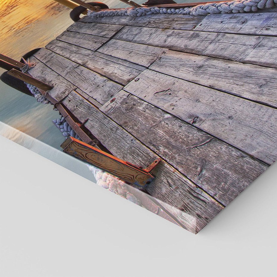 Obraz na płótnie 70x100 - Magia zachodu słońca - zachód, słońca