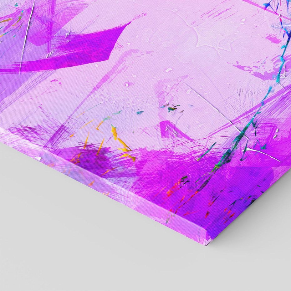 Obraz na płótnie 120x80 - Abstrakcja: wyrafinowany świat form i kolorów - abstrakcja