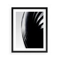 Plakat w ramie 40x50 - Awangarda w Kontraście - architektura, nowoczesne formy - rama czarna