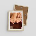 Plakat w ramie 30x40 - Manicure i Pedicure - manicure, pedicure - rama drewno