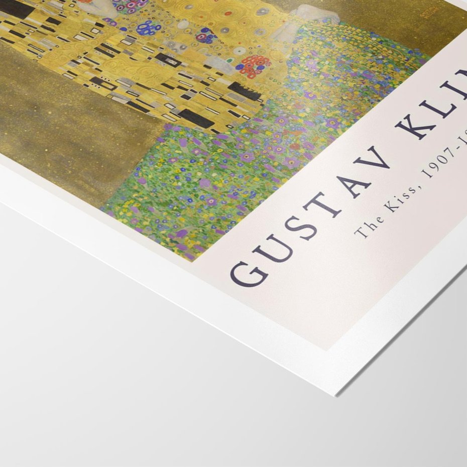 Plakat bez ramy 50x70 - Sztuka Klimta - gustav klimt, pocałunek