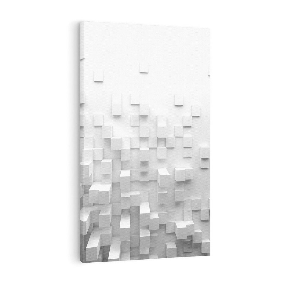 Obraz na płótnie 70x100 - Głębia abstrakcji - ściana, 3D