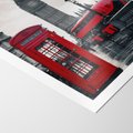 Plakat bez ramy 30x40 - Londyński Klimat Telefoniczny - Londyn, telefon