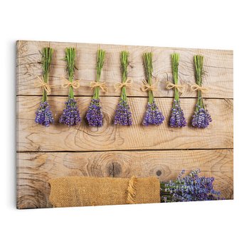 Obraz na płótnie 70x50 - Relaksacyjny urok lawendy w SPA - lawenda, SPA