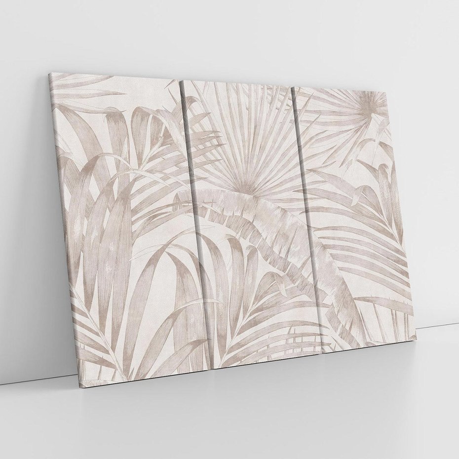 Obraz na płótnie 120x80 - Odsłonięte liściowe wspomnienia - monochromatyczne, kolory sepii