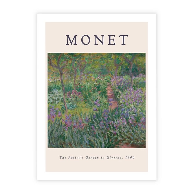 Plakat bez ramy 21x30 - Reprodukcja Moneta - Monet, reprodukcja