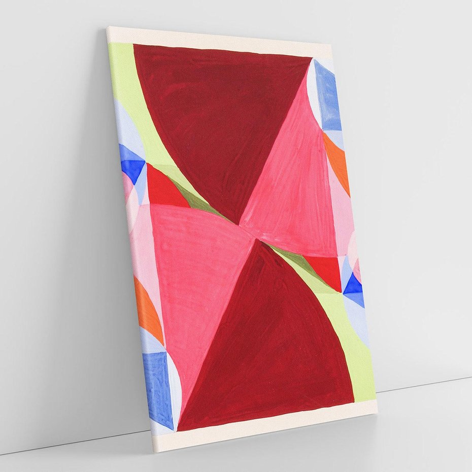 Obraz na płótnie 70x100 - Area Broken by Perpendiculars 1934, Jospeh Schillinger - Reprodukcja - reprodukcja, obraz na płótnie