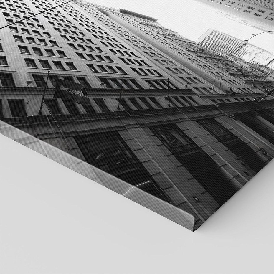 Obraz na płótnie 50x50 - Miejskie Wieże - miasto, wieżowce