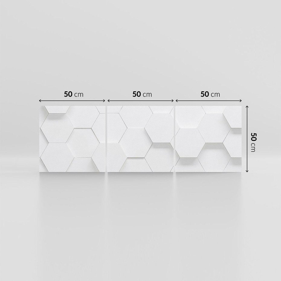 Obraz na płótnie 150x50 - Intrygujący Wymiar - geometria, 3D