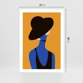 Plakat bez ramy 21x30 - Zaklęte Zniknięcie - sztuka nowoczesna, plakat