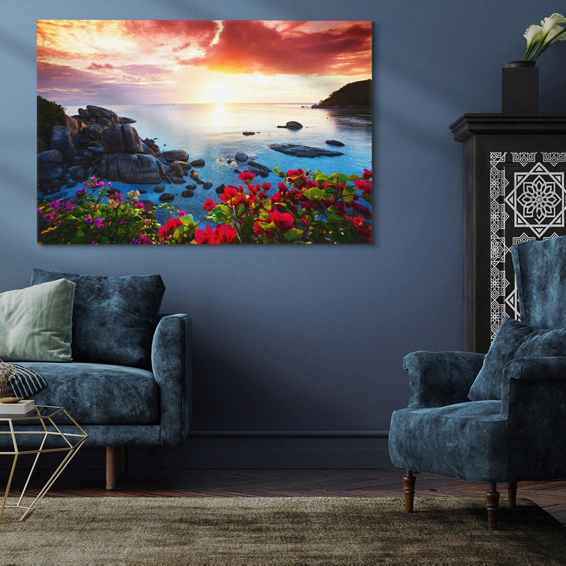 Obraz na płótnie 120x80 - Rajskie plaże Tajlandii - Tajlandia, plaża