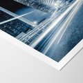 Plakat bez ramy 30x40 - Nocne pejzaże miasta - miasto, nocą